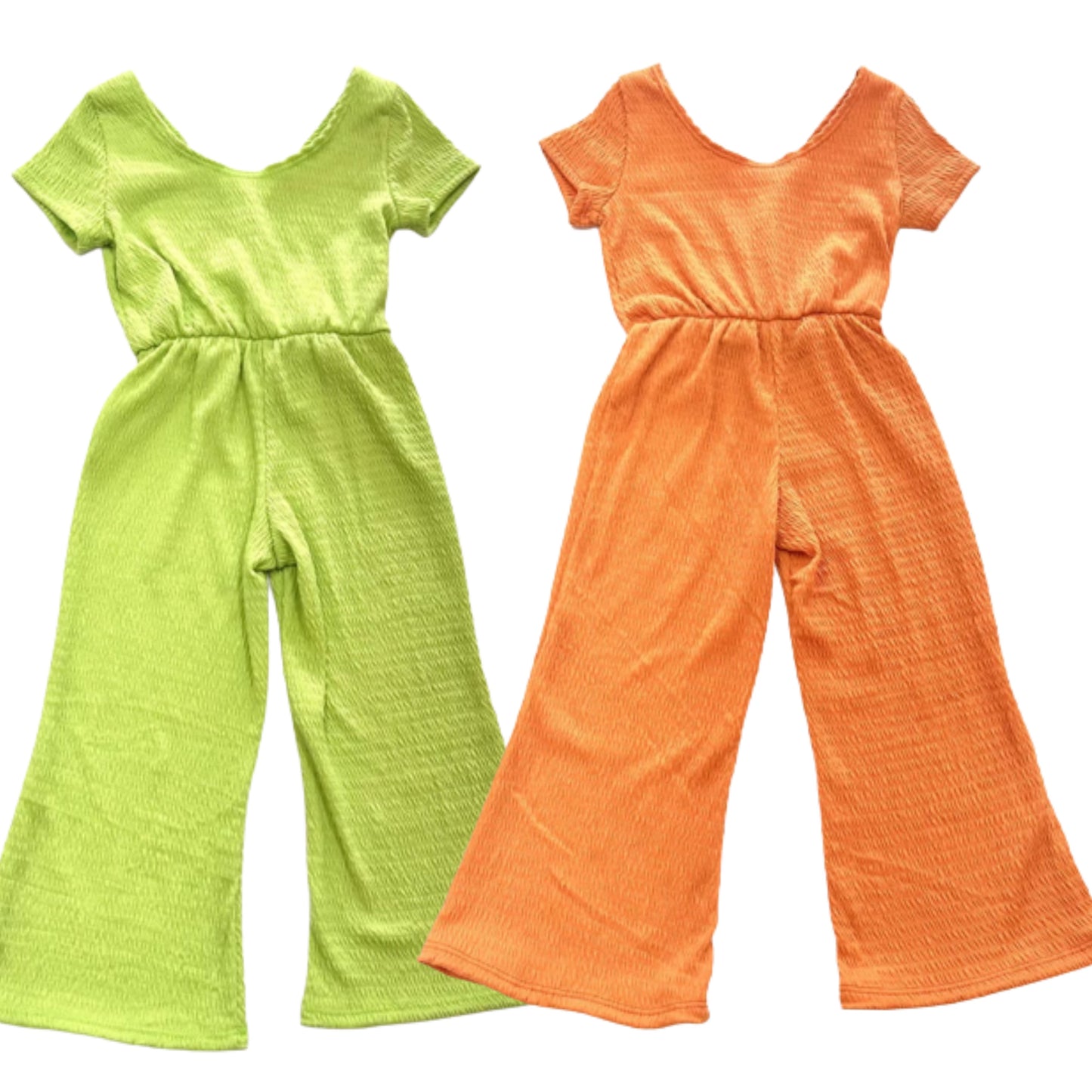 Alyssa and Ava Rompers