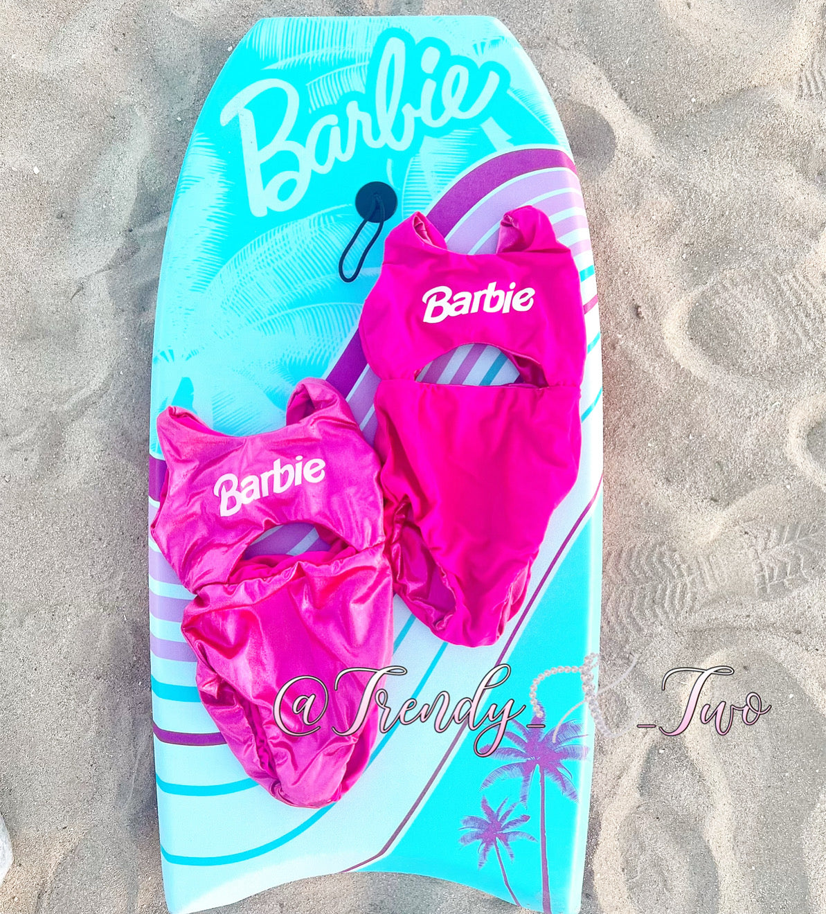 Reversible Hot Pink swimsuit