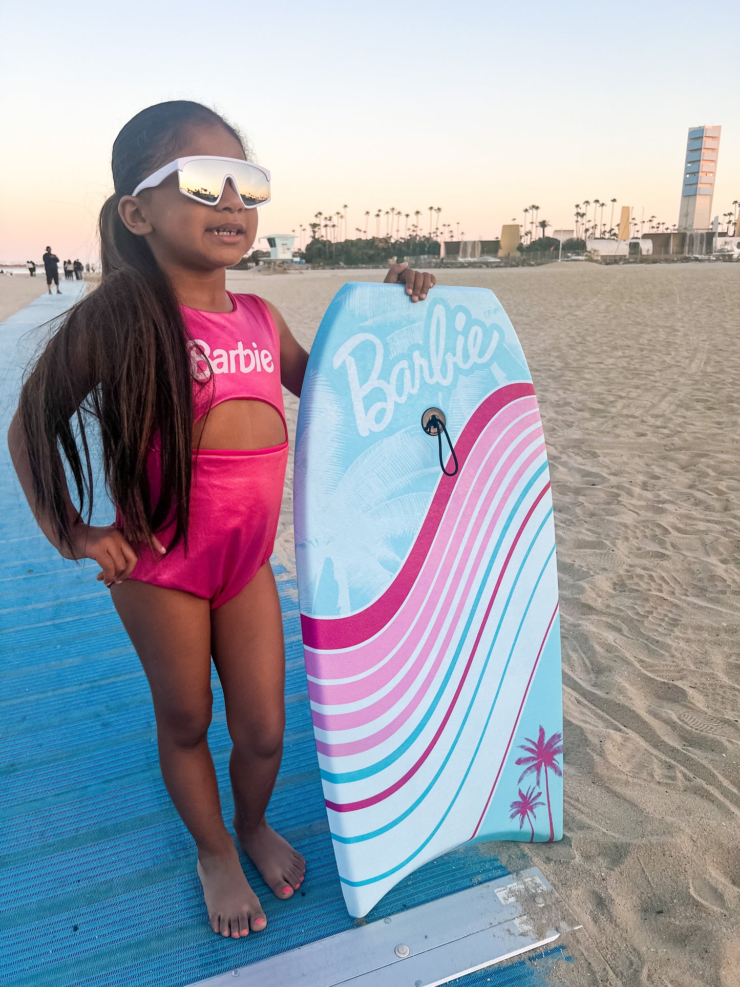 Reversible Hot Pink swimsuit